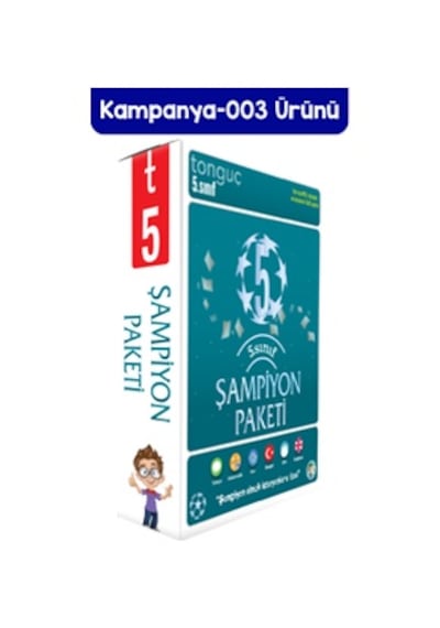 Tonguç 5. Sınıf Şampiyon  Seti