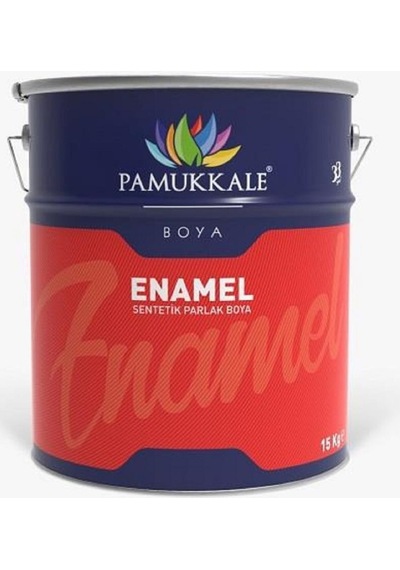 Pamukkale Enamel Sentetik Parlak Boya 5 Kg Beyaz