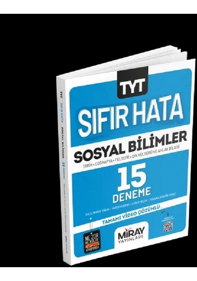 Miray Sıfır Hata Tyt Sosyal Bilimler 15 Deneme