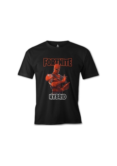 Fortnite - Hybrid Siyah Erkek Tshirt