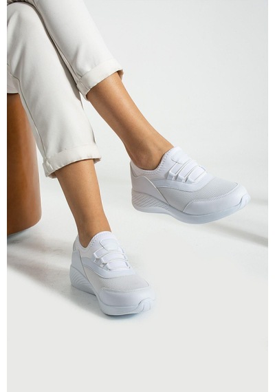 Taba Anatomik Esnek Taban Slip-on Spor Ayakkabı Günlük Sneaker Taba