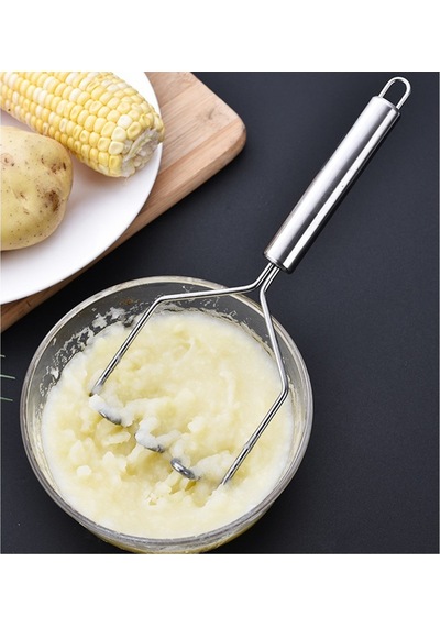 2'li Paslanmaz Çelik Set Solingen Yaylı Yumurta Çırpıcı Ve Patates Ezici 24 Cm Paslanmaz Çelik Diğer