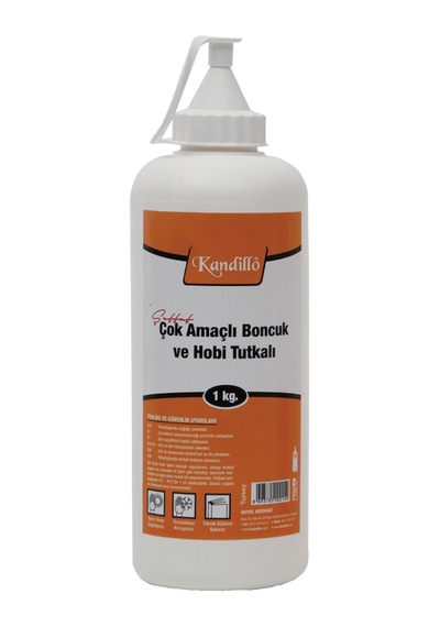 Çok Amaçlı Boncuk ve Hobi Tutkalı 1 KG Ahşap Keçe Kumaş Tutkal