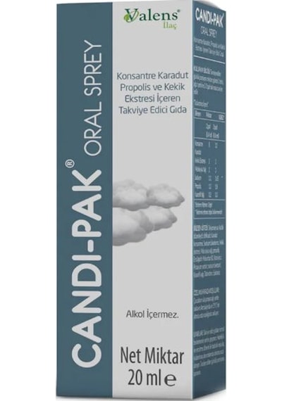 Candi-Pak Ağız Içi Bakım Spreyi 20 Ml
