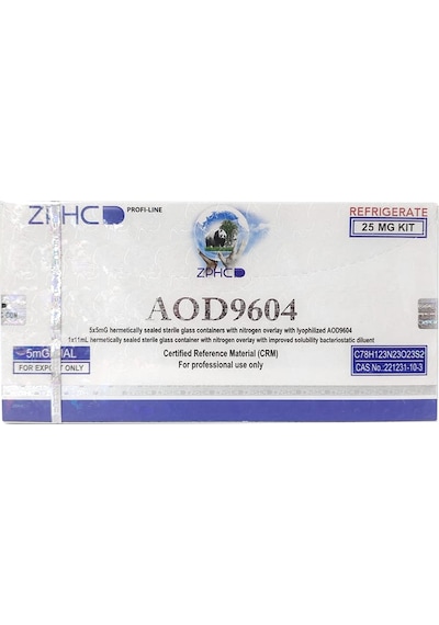 Zphc Aod 9604 25 Mg 5 Vials 5 Mg