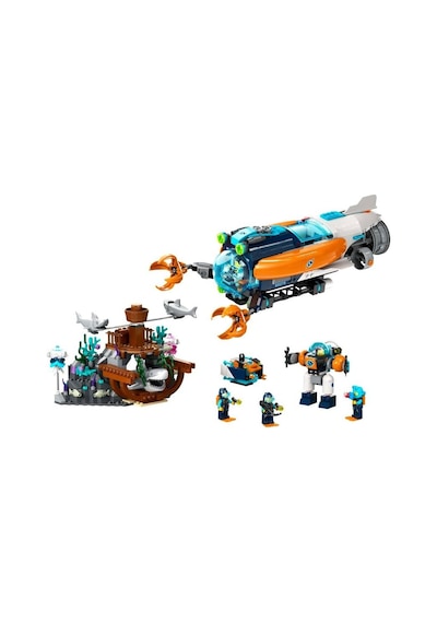 LEGO® City 60379 Derin Deniz Keşif Denizaltısı 842 Parça