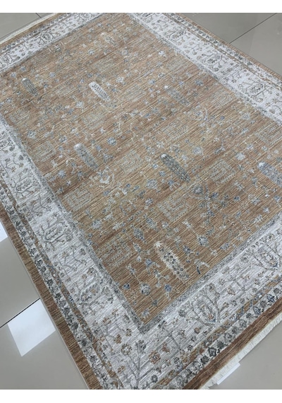 Merinos Halı Valeria 91001 020 Serisi Salon Oturma Yatak Odası Halısı Kahve