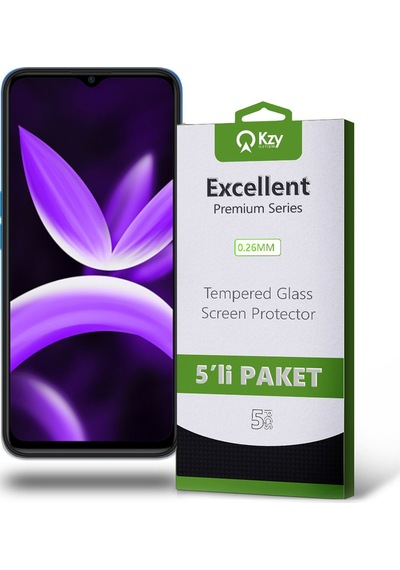 Omix X5 İle Uyumlu Temperli Ekran Koruyucu Kırılmaz Cam Ekonomik 5'li Paket