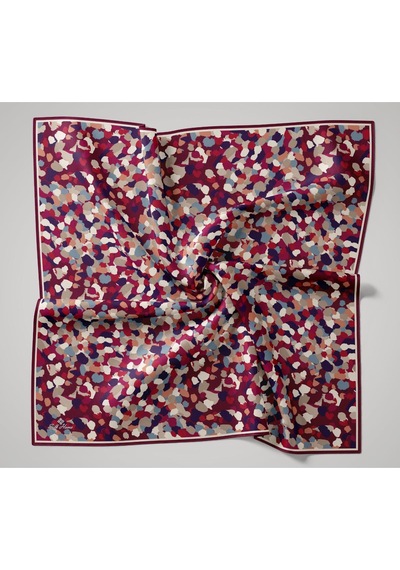 Silk Home Soft Eşarp 73094-21 Fuşya, Morcivert, Bebe Mavi, Yavruağzı