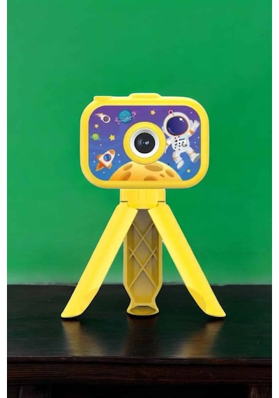 Ayaklı Mini Fotoğraf Makinesi Çocuk Için Eğitici Video Kamera Standart
