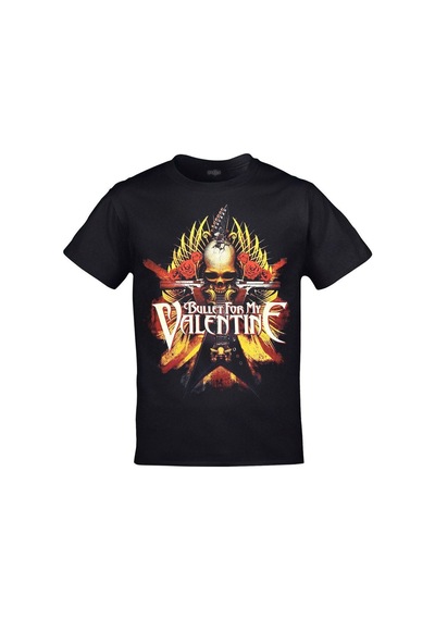 Kalic Studio Unisex Siyah Bullet For My Valentine Baskılı Siyahorj280