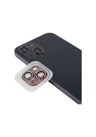 Apple Uyumlu iPhone 13 Zore Cl-08 Kamera Koruyucu-kırmızı Kırmızı