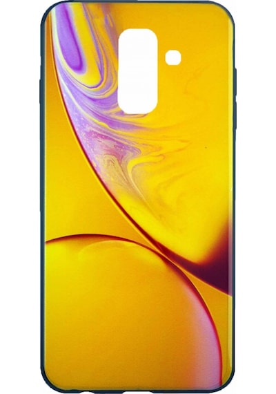Nettech Samsung Galaxy A605 A6 Plus 2018 Uyumlu Desenli Seri Arka Koruma Kılıf