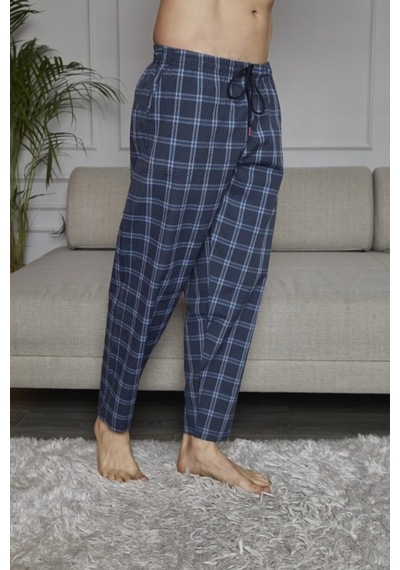 Kly Poplin Tek Pijama Altı Bordo