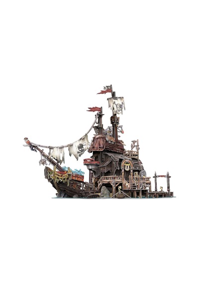 Cubic Fun Tortuga Korsan Koyu 3D Puzzle T4039h