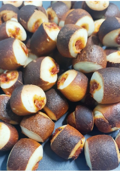 Brezel Bites Pizza Tadında - Lokmalık Alman Simidi 64 Adet