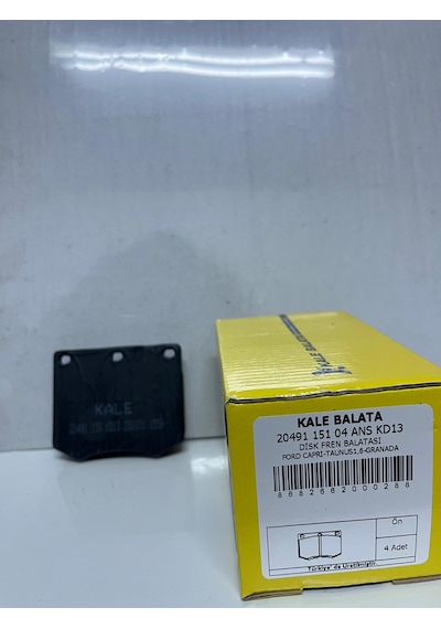 Ford Taunus Ön Fren Disk Balatası Takım 1973-1993 Arası Oem No 79bb 2k021 BB