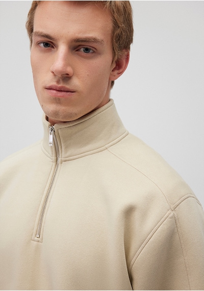 Mavi - Dik Yaka Bej Sweatshirt 0s10016-70322 Bej