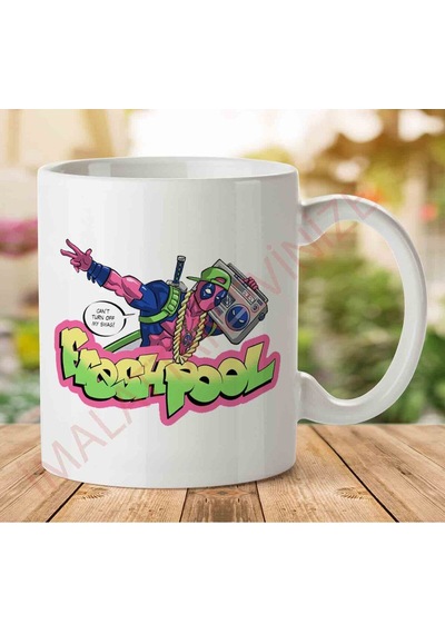 Fresh Pool Deadpool Fresh Prince Of Bel Air Kupa Bardak Çok Renkli