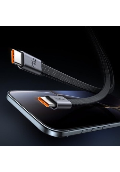 Ca-9900 Usb-c To Usb-c 240w Manyetik Ultra İnce Hızlı Şarj Kablosu 1m