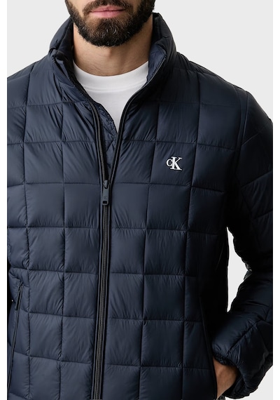 Calvin Klein Kapitoneli Dik Yaka Su İtici Mont Lv04rg506gcef Erkek Mont Lv04rg506g Cef Lacivert