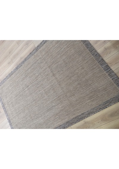 Çam Halı Sisal 9509 Bej Bordürlü Jüt Sisal Kilim - 200x300