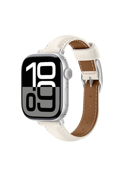 Watch 10 46mm Amazingthing Glamour Class Deri Kordon Krem