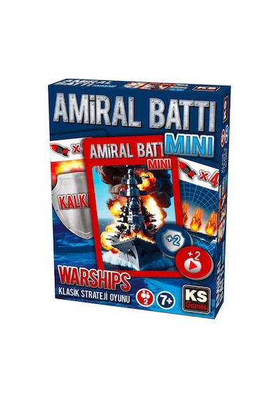 Amiral Battı Mini Cep Boy Çok Renkli