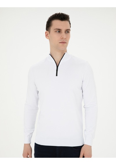 Pierre Cardin Erkek Ekru Kazak /triko 50279383-vr019 Ekru