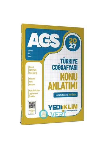 2027 Meb Ags Türkiye Coğrafyası Konu Anlatım / Kolektif