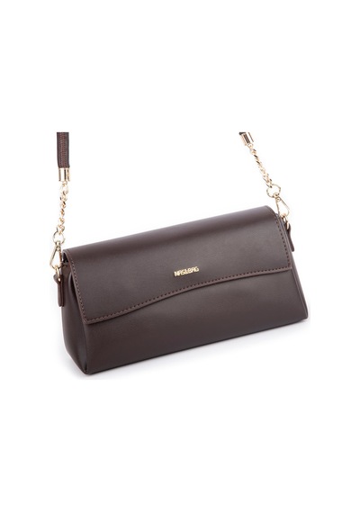 Nas Bag Kadın Sade Şık Omuz Ve Çapraz Çanta En 24 Cm Boy 12 Cm Kahverengi Diğer
