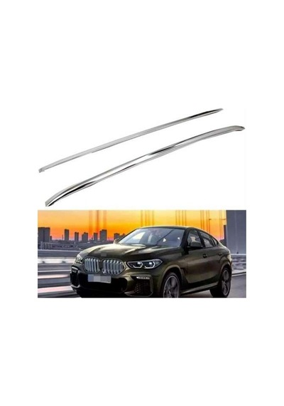 Bmw X5 G05 2020 Sonrası Tavan Çıtası Gümüş