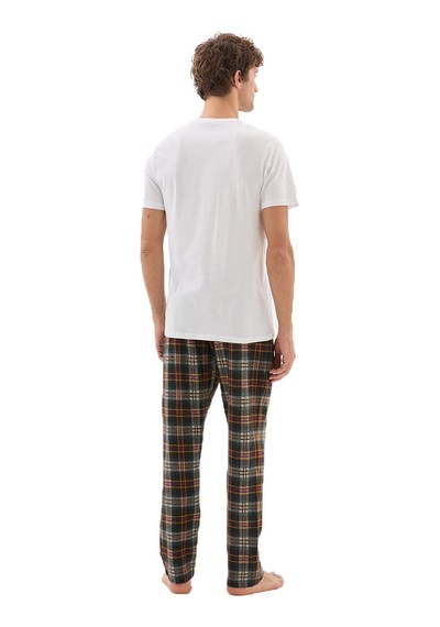 Blackspade Erkek Fanila 2li Paket Loose Fit 9638 - Beyaz