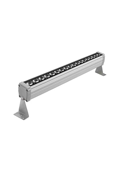 Amber Rengi Wallwasher Led Aydınlatma 10-20-30-35-50-67-100cm Duvar Ve Ağaç Boyama 50cm 18w Enerji Sınıfı A Açık Gri