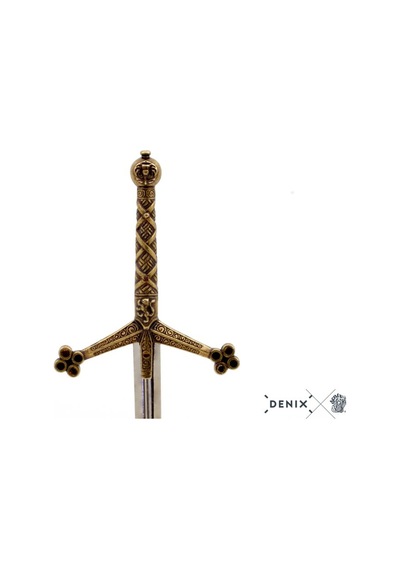 Denix Koleksiyon Grubu-MEKTUP AÇACAĞI CLAYMORE KILICI ort 25 cm