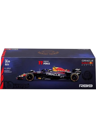 1:24 Formula 1 Oracle Red Bull Rb19 F1 Model Araba