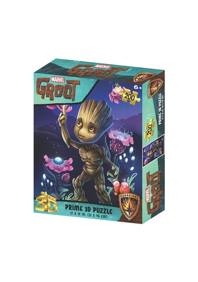 Prime 3d Marvel Groot Puzzle 200 Parça 33346