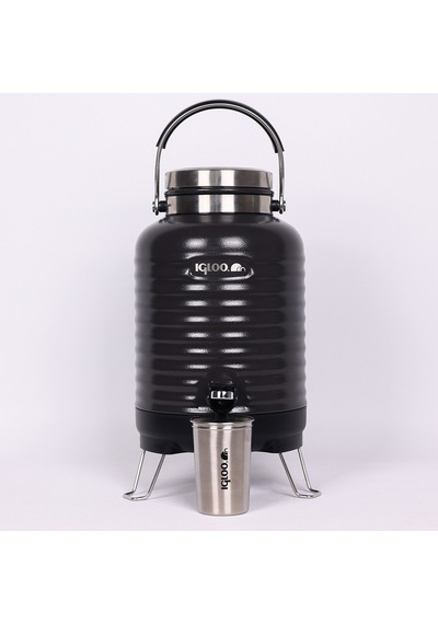 Igloo Family Barrel Termos 5 Litre-siyah Siyah