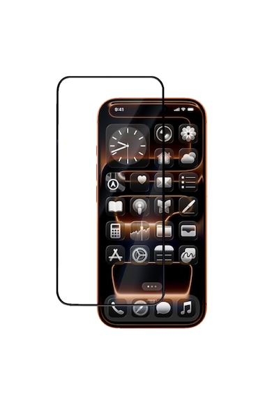 Apple Uyumlu   iPhone 17 Pro Max Tam Kaplayan Antistatik Nano Kesim Parlak Seramik Ekran Koruyucu