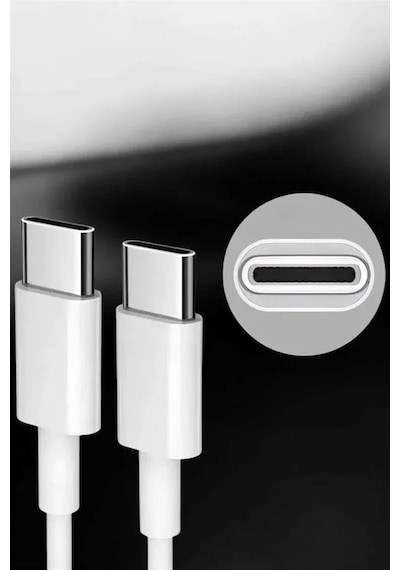 İos Uyumlu Type-c Girişli Hızlı Şarj 15/15 Pro Max Adaptör Ve Kablosu . 96009368