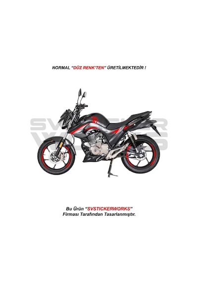 Mondial Drift L Sticker Set Paketi Jant li Kırmızı