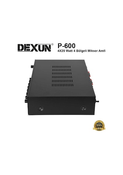 Dexun Pa-600 4X25 Watt 4 Bölgeli Mikser Amfi