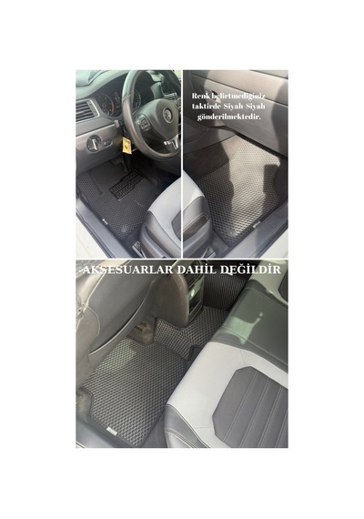 Volkswagen Jetta 2011 Sonrası Araca Özeleva Oto Paspas Siyah