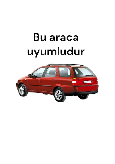 Fiat Palio Weekend Pandizot Bagaj Rafı