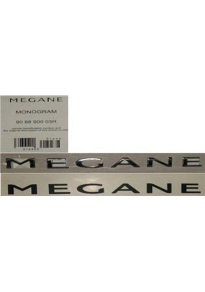 908897337r Arka Monogram Yazı Megane Mgn Iıı