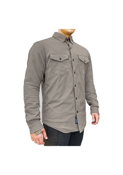 Eagle Beige Korumalı Motosiklet Gömleği Erkek
