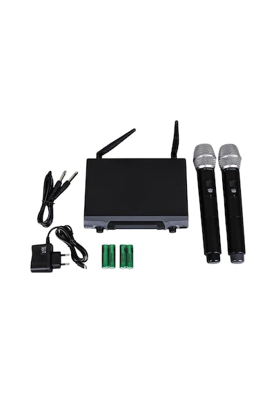 Westa Wm-202h 1 Alıcı + 2 El Kablosuz Uhf Telsiz Mikrofonu Seti-136943