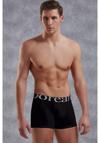 Doreanse 1777 Erkek Modal Büyük Beden Siyah Boxer