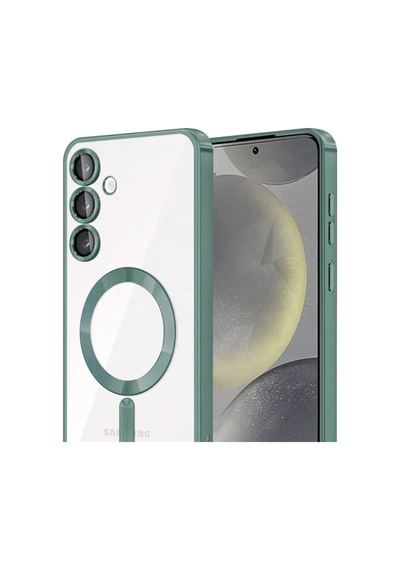 Samsung Galaxy A55 5g Uyumlu Kross Magneticsafe Kapak - Koyu Yeşil
