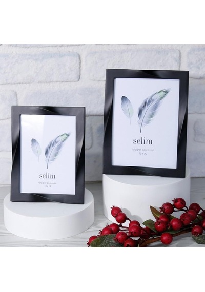 Crearthome 13x18 Curved Çerçeve Siyah Scrv 125syh85rs
